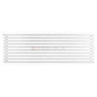 Arbiola Gorizont Ritmo H 1750-40-10 секций белый горизонтальный  радиатор c боковым подключением