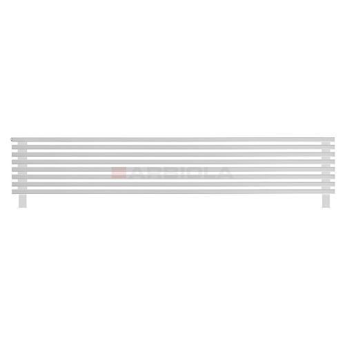 Arbiola Gorizont Compact HZ 2000-63-08 секции белый горизонтальный радиатор c боковым подключением с ножками