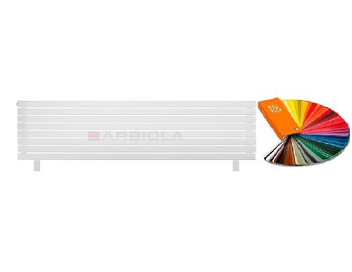 Arbiola Gorizont Liner HZ 2000-36-08 секции цветной горизонтальный радиатор c боковым подключением с ножками