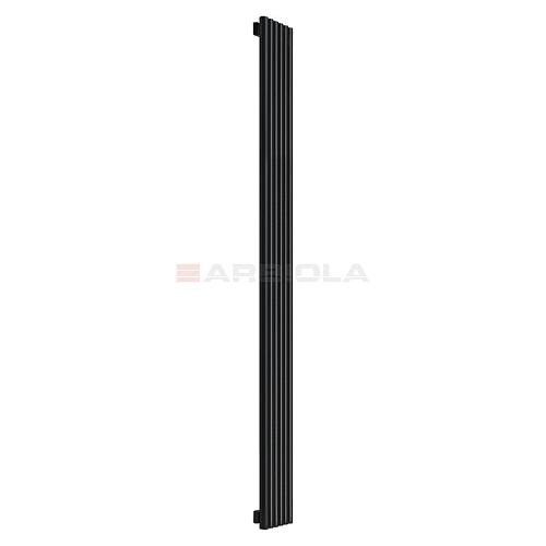 Arbiola Iris 42 H 2500-42-09 секции черный вертикальный радиатор c боковым подключением