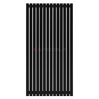Arbiola Mono H 1800-60-14 секции черный вертикальный радиатор c боковым подключением