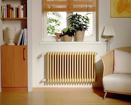 Zehnder Charleston 3057/28 секций №1270 3/4" RAL 9016 боковое подключение