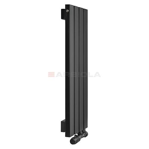 Arbiola Liner V 700-36-05 секции черный вертикальный радиатор c нижним подключением