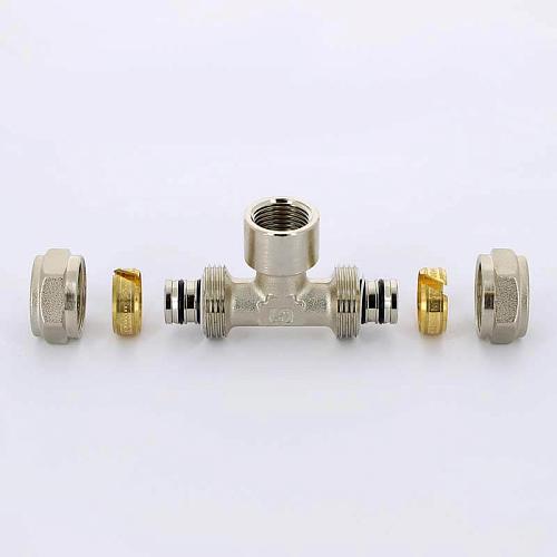 Tiemme Тройник с внутренней резьбой 20x1/2x20