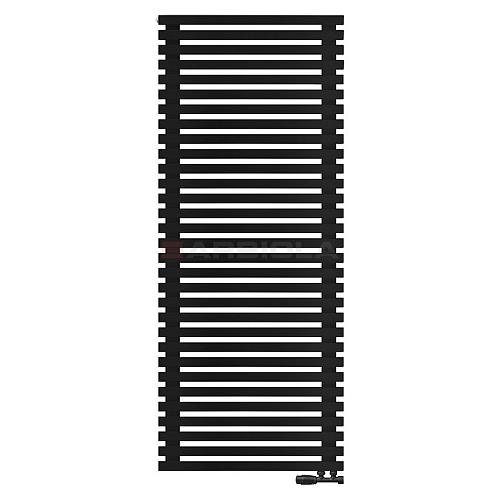 Arbiola Gorizont Ritmo V 700-40-31 секция чёрный горизонтальный радиатор c нижним подключением