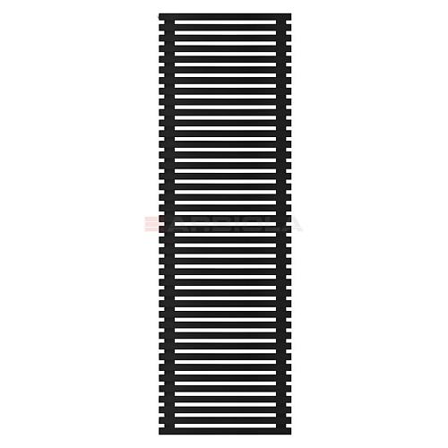 Arbiola Gorizont Ritmo H 700-40-40 секций чёрный горизонтальный  радиатор c боковым подключением