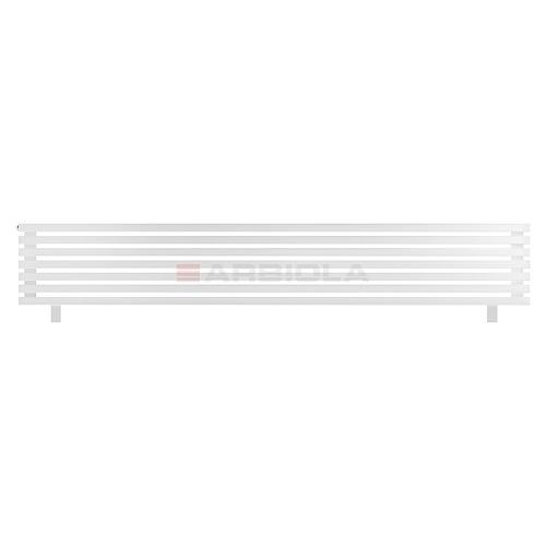 Arbiola Gorizont Ritmo HZ 2500-40-07 секций белый горизонтальный  радиатор c боковым подключением (на ножках)