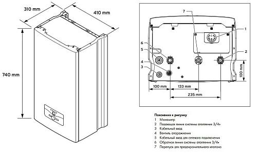 Vaillant eloBLOCK VE 28 Электрический котел