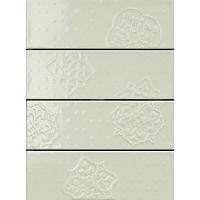 Ragno, Brick Glossy Decoro Grey 10x30 декор