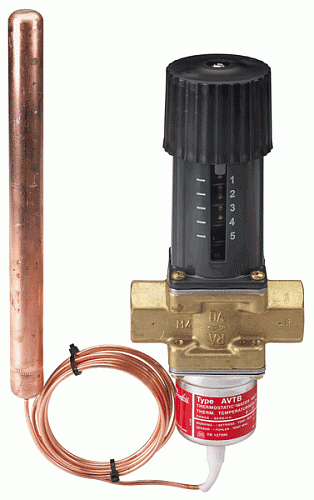 Danfoss (Данфосс)  AVTB Регулятор температуры 20 Kv=3,4 м3/ч (20-60)С Rp3/4 PN16 (003N8230)