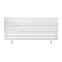 Arbiola Gorizont Liner HZ 1250-36-08 секции белый горизонтальный радиатор c боковым подключением с ножками
