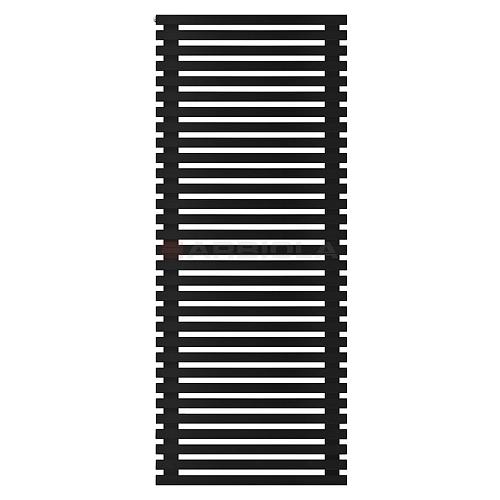 Arbiola Gorizont Ritmo H 700-40-31 секция чёрный горизонтальный  радиатор c боковым подключением
