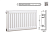Prado Universal U21 300x500 стальной панельный радиатор с нижним подключением
