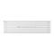 Arbiola Gorizont Iris H 1250-42-07 секции белый горизонтальный радиатор c боковым подключением