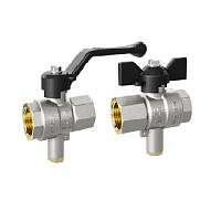 Шаровые краны под датчик температуры