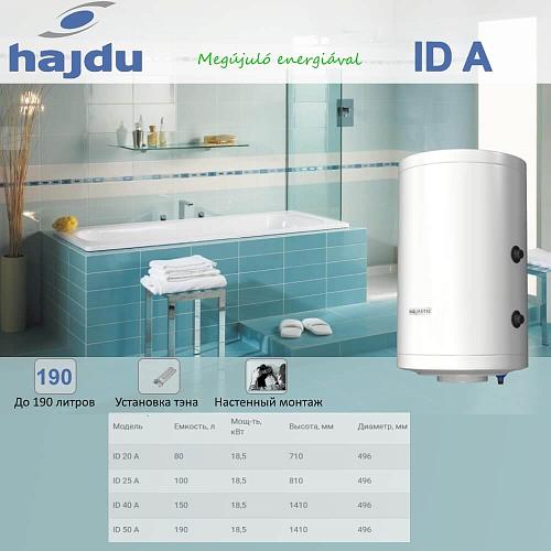 Hajdu ID 25 A (100 л) Бойлер косвенного нагрева настенный