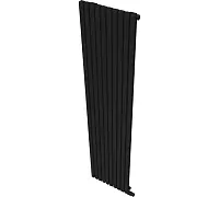 КЗТО QUADRUM 30 V 2-1750 (структурный шелк черный) Стальные трубчатые радиаторы с нижней подводкой