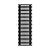 Arbiola Gorizont Compact H 600-63-30 секции черный горизонтальный радиатор c боковым подключением