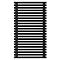 Arbiola Gorizont Ritmo H 700-40-22 секции чёрный горизонтальный  радиатор c боковым подключением