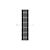 Arbiola Gorizont Ritmo H 500-40-37 секций чёрный горизонтальный  радиатор c боковым подключением