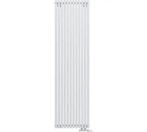 КЗТО QUADRUM 30 V 1-1750-12 R RAL1T104S9016 Радиатор (белый муар) с нижним подключением