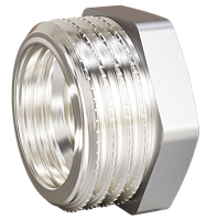 Футорки никелированная латунь Футорки никелированная латунь