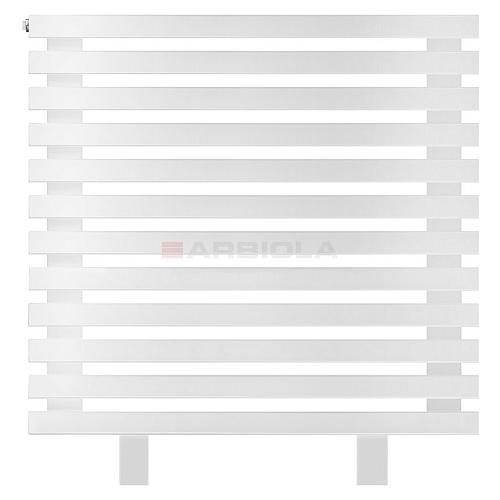 Arbiola Gorizont Ritmo HZ 1000-40-12 секций белый горизонтальный  радиатор c боковым подключением (на ножках)