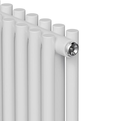 Royal Thermo Shift R22 C2180 - 10 секций RAL9016 Дизайн-радиатор  (белый) с боковым подключением