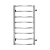 Terminus Классик П8 400х800 бп600 Водяной полотенцесушитель 