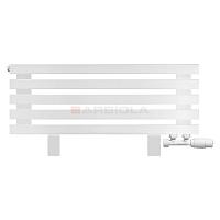 Arbiola Gorizont Ritmo VZ 1000-40-05 секций белый горизонтальный  радиатор c нижним подключением (на ножках)