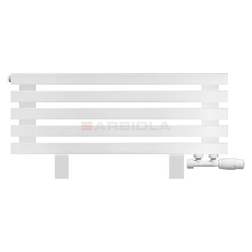 Arbiola Gorizont Ritmo VZ 1000-40-05 секций белый горизонтальный  радиатор c нижним подключением (на ножках)