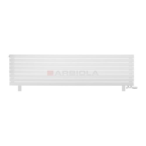 Arbiola Gorizont Liner VZ 2000-36-08 секции белый горизонтальный радиатор c нижним подключением с ножками