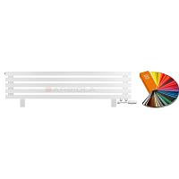 Arbiola Gorizont Ritmo VZ 1200-40-05 секций цветной горизонтальный  радиатор c нижним подключением (на ножках)