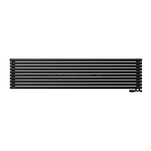 Arbiola Gorizont Iris V 2000-42-10 секции черный горизонтальный радиатор c нижним подключением