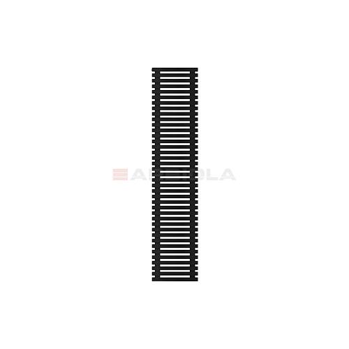 Arbiola Gorizont Ritmo H 600-40-39 секций чёрный горизонтальный  радиатор c боковым подключением