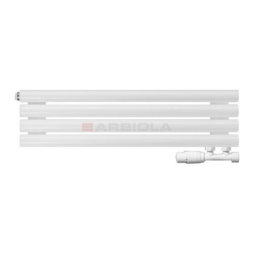 Arbiola Gorizont Iris V 1000-42-04 секции белый горизонтальный радиатор c нижним подключением