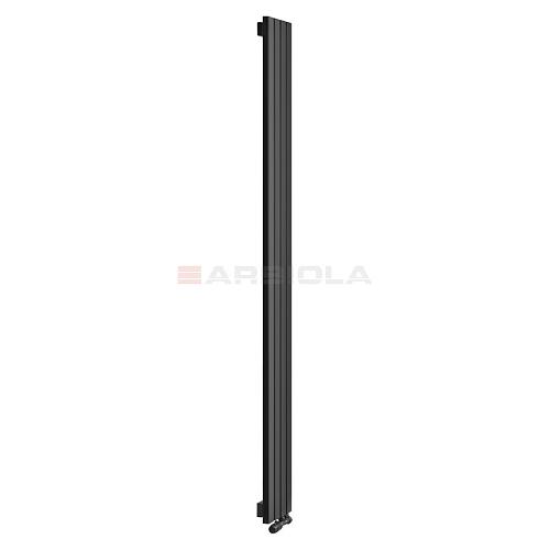 Arbiola Liner V 2200-36-15 секции черный вертикальный радиатор c нижним подключением