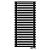 Arbiola Gorizont Ritmo V 700-40-27 секций чёрный горизонтальный радиатор c нижним подключением