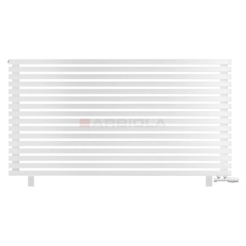 Arbiola Gorizont Ritmo VZ 1500-40-16 секций белый горизонтальный  радиатор c нижним подключением (на ножках)