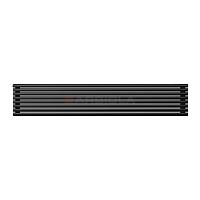 Arbiola Gorizont Iris H 2000-42-08 секции черный горизонтальный радиатор c боковым подключением