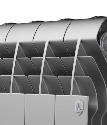 Royal Thermo Biliner 350 Silver Satin /4 секции БиМеталлический радиатор