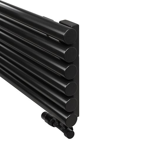 Arbiola Gorizont Iris V 2000-42-11 секции черный горизонтальный радиатор c нижним подключением