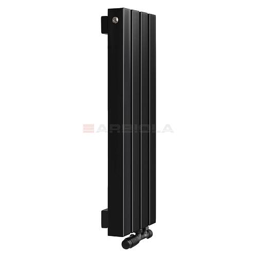 Arbiola Mono V 750-60-02 секции черный вертикальный радиатор c нижним подключением