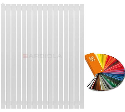 Arbiola Mono H 1250-60-16 секции цветной вертикальный радиатор c боковым подключением