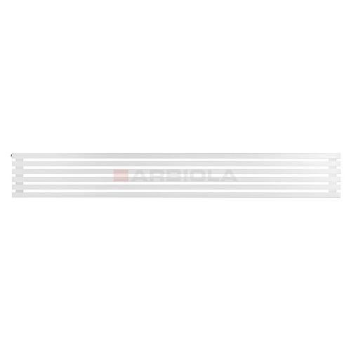 Arbiola Gorizont Ritmo H 2500-40-06 секций белый горизонтальный  радиатор c боковым подключением