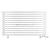 Arbiola Gorizont Ritmo VZ 1200-40-12 секций белый горизонтальный  радиатор c нижним подключением (на ножках)