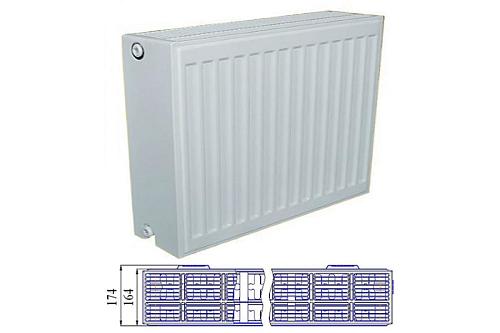 Prado Universal U33 400x3000 стальной панельный радиатор с нижним подключением