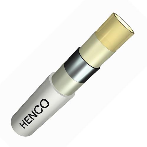 Henco Standard PEXc-AL-PEXc 32х3 мм (25 м) в синей гофре труба металлопластиковая