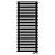 Arbiola Gorizont Ritmo V 700-40-30 секций чёрный горизонтальный радиатор c нижним подключением