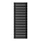 Arbiola Gorizont Iris H 750-42-39 секции черный горизонтальный радиатор c боковым подключением